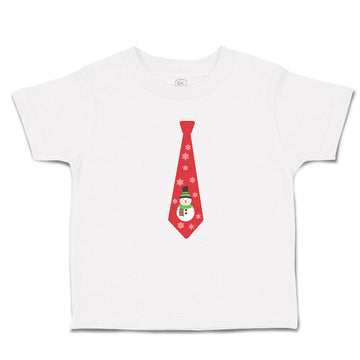 Toddler Clothes Snow Doll on Neck Tie Toddler Shirt Baby Clothes Cotton