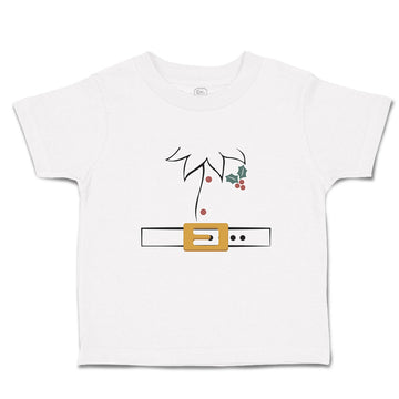 Toddler Clothes Santa's Costume Hip Belt Toddler Shirt Baby Clothes Cotton