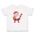 Toddler Clothes Santa Claus Wishing Merry Christmas with Gift Box Toddler Shirt