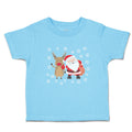 Toddler Clothes Santa Is Coming with Deer Toddler Shirt Baby Clothes Cotton