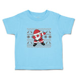 Toddler Clothes Santa Claus Dab Dance Pose Style Toddler Shirt Cotton