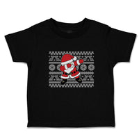 Toddler Clothes Santa Claus Dab Dance Pose Style Toddler Shirt Cotton