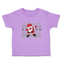 Toddler Clothes Santa Claus Dab Dance Pose Style Toddler Shirt Cotton