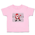 Toddler Clothes Santa Claus Dab Dance Pose Style Toddler Shirt Cotton