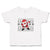 Toddler Clothes Santa Claus Dab Dance Pose Style Toddler Shirt Cotton