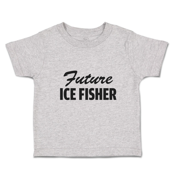 Cute Toddler Clothes Future Ice Fisher Winter Toddler Shirt Baby Clothes Cotton