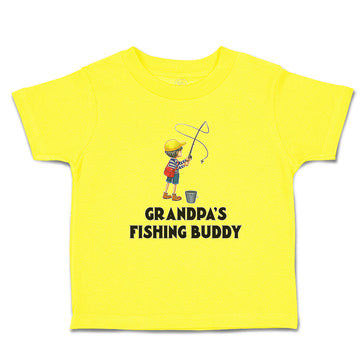 Cute Toddler Clothes Grandpa's Fishing Buddy Boy Standing Net Hat Bag Cotton