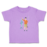 Toddler Clothes Fishing Is An Hobby Toddler Shirt Baby Clothes Cotton