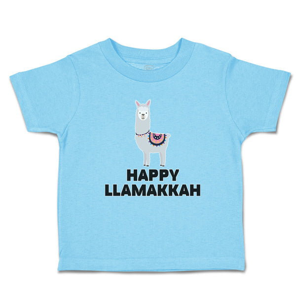 Toddler Clothes Happy Llamakkah Domestic Animal Alpacas Toddler Shirt Cotton