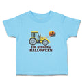 Toddler Clothes I'M Digging Halloween with Working Vehicle in Smile Face Cotton