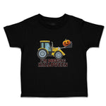 Toddler Clothes I'M Digging Halloween with Working Vehicle in Smile Face Cotton