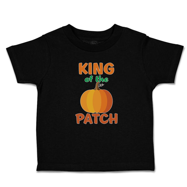 Toddler Clothes King on The Patch with Pumpkin Vegetable Toddler Shirt Cotton