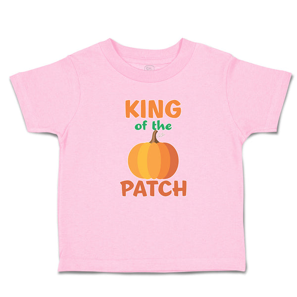 Toddler Clothes King on The Patch with Pumpkin Vegetable Toddler Shirt Cotton