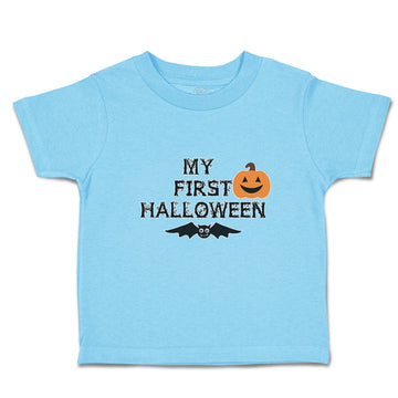 Toddler Clothes My First Halloween with Bat Toddler Shirt Baby Clothes Cotton