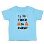 Toddler Clothes My First Trick Or Treat with Smile Halloween Toddler Shirt