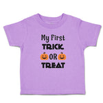 Toddler Clothes My First Trick Or Treat with Smile Halloween Toddler Shirt