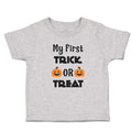 Toddler Clothes My First Trick Or Treat with Smile Halloween Toddler Shirt