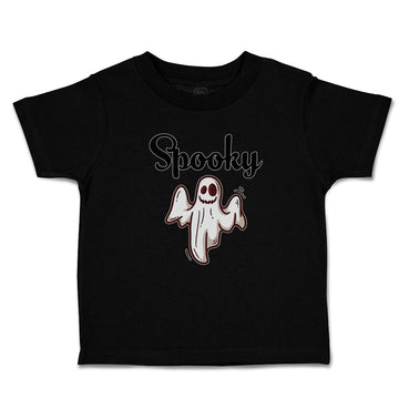 Cute Toddler Clothes Halloween Spooky Scary Dark Night Toddler Shirt Cotton