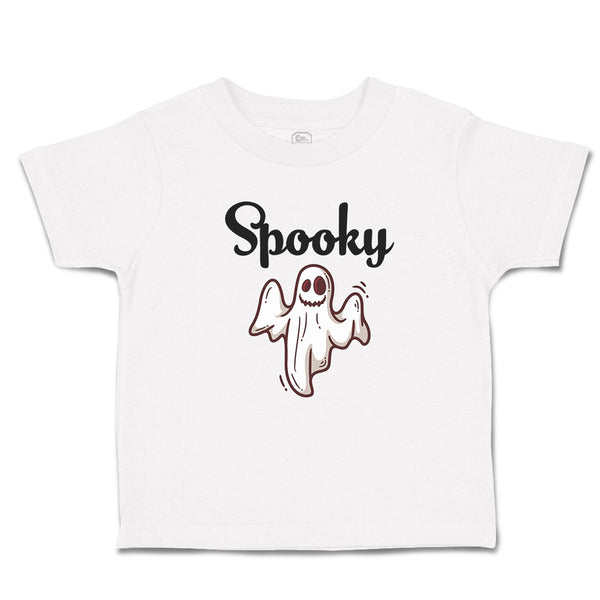 Cute Toddler Clothes Halloween Spooky Scary Dark Night Toddler Shirt Cotton