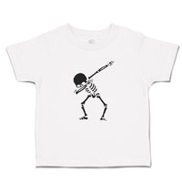 Cute Toddler Clothes Skeleton Floss Dab Dance Toddler Shirt Baby Clothes Cotton