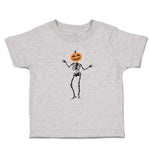 Cute Toddler Clothes Halloween Skeleton Gesture Toddler Shirt Cotton