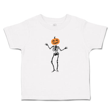 Cute Toddler Clothes Halloween Skeleton Gesture Toddler Shirt Cotton