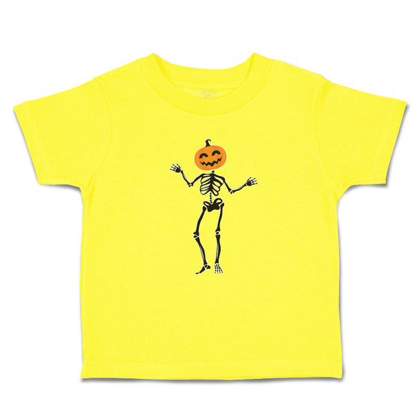 Cute Toddler Clothes Halloween Skeleton Gesture Toddler Shirt Cotton