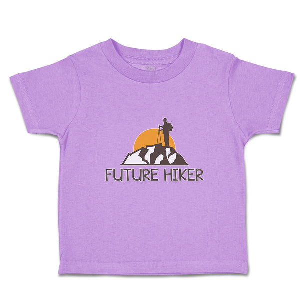 Toddler Clothes Future Hiker Tourist Hiking. Standing Ledge Mountain Cotton