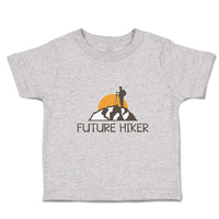 Toddler Clothes Future Hiker Tourist Hiking. Standing Ledge Mountain Cotton