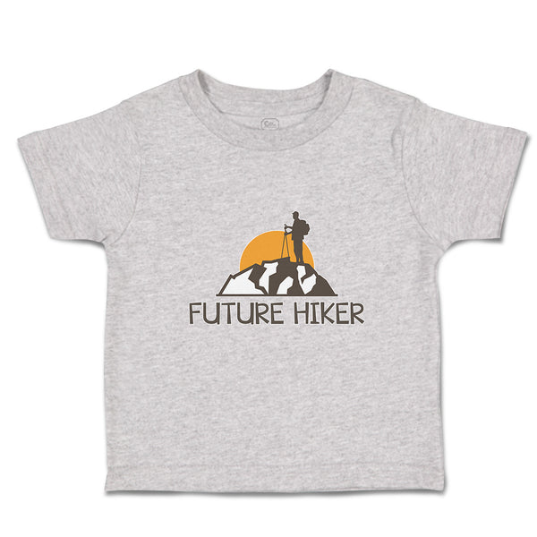 Toddler Clothes Future Hiker Tourist Hiking. Standing Ledge Mountain Cotton