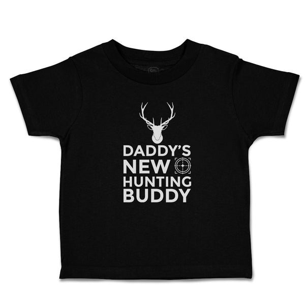 Toddler Clothes Daddy's New Hunting Buddy Wild Animal Deer Face with Horn Cotton