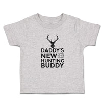 Toddler Clothes Daddy's New Hunting Buddy Wild Animal Deer Face with Horn Cotton