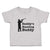 Toddler Clothes Daddy's Hunting Buddy Person Standing with Gun Toddler Shirt