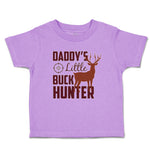 Toddler Clothes Daddy's Little Buck Hunter Wild Animal Deer with Horn Standing