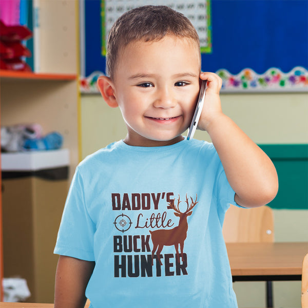 Daddy's Little Buck Hunter Wild Animal Deer with Horn Standing