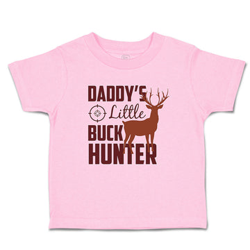 Toddler Clothes Daddy's Little Buck Hunter Wild Animal Deer with Horn Standing