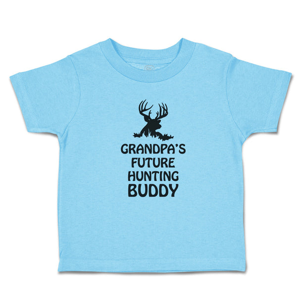 Toddler Clothes Grandpa's Future Hunting Buddy Wild Animal Deer with Horn Cotton