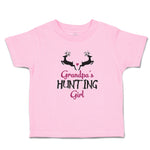 Toddler Girl Clothes Grandpa's Hunting Girl Wild Animal Deer Jumping Cotton