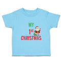 Toddler Clothes My 1St Christmas Holidays and Occasions Toddler Shirt Cotton