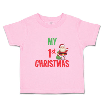Toddler Clothes My 1St Christmas Holidays and Occasions Toddler Shirt Cotton