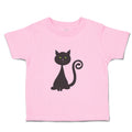 Toddler Clothes Green Eyes Black Cat Holidays and Occasions Halloween Cotton