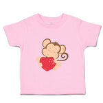 Toddler Clothes Safari Valentine Monkey Holidays and Occasions Valentins Day