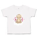 Toddler Clothes Valentine Sloth Hearts Holidays and Occasions Valentins Day