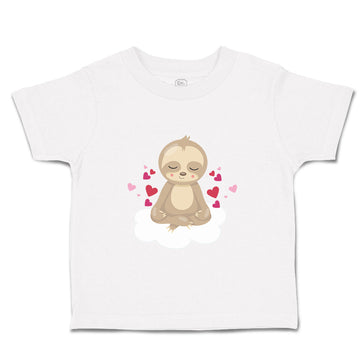 Toddler Clothes Valentine Sloth Hearts Holidays and Occasions Valentins Day