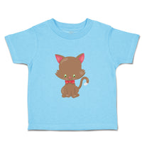 Toddler Clothes Christmas Kitten Sits Holidays and Occasions Christmas Cotton