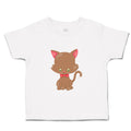 Toddler Clothes Christmas Kitten Sits Holidays and Occasions Christmas Cotton