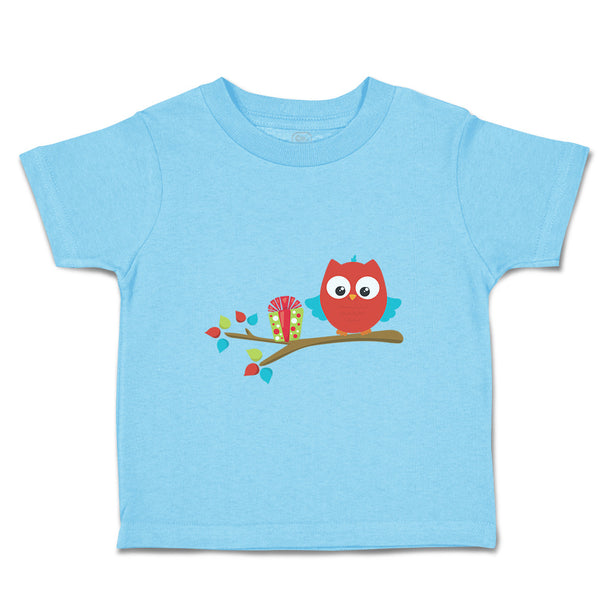 Toddler Clothes Owl Branch Gift Holidays and Occasions Christmas Toddler Shirt