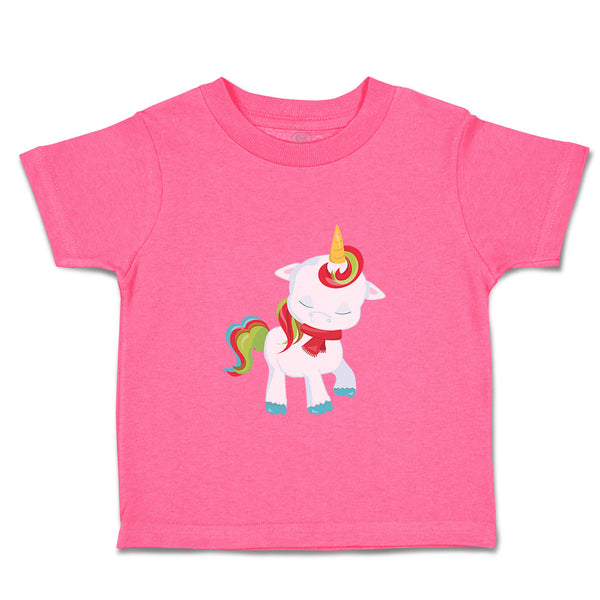 Toddler Girl Clothes Christmas Unicorn Walks Close Eyes Christmas Toddler Shirt