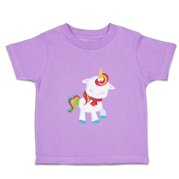 Toddler Girl Clothes Christmas Unicorn Walks Close Eyes Christmas Toddler Shirt