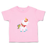 Toddler Girl Clothes Christmas Unicorn Walks Close Eyes Christmas Toddler Shirt